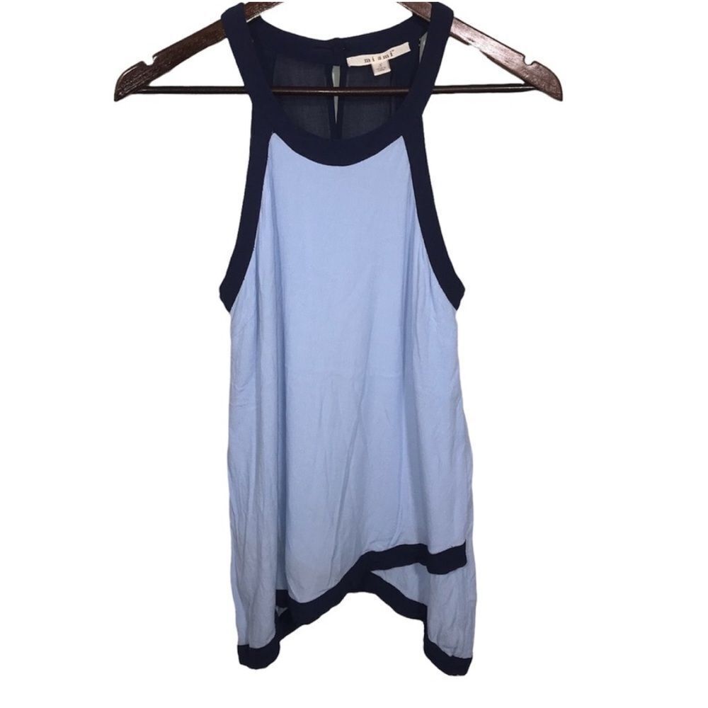 Miami Blue Sleeveless Top